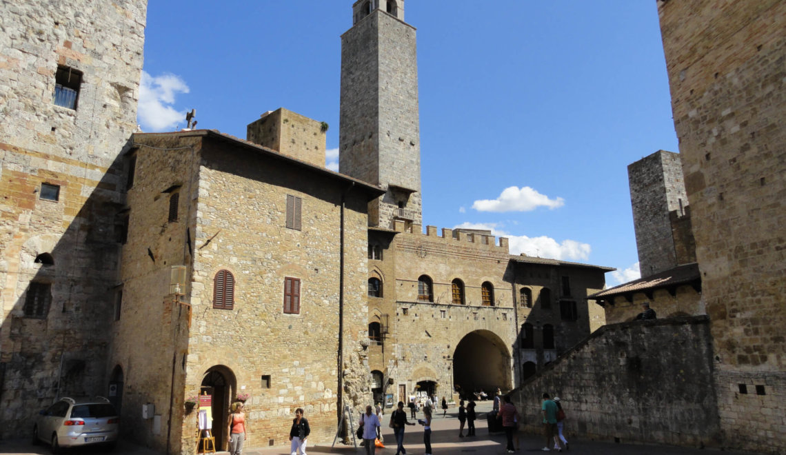 Stadsgezicht San Gimignano